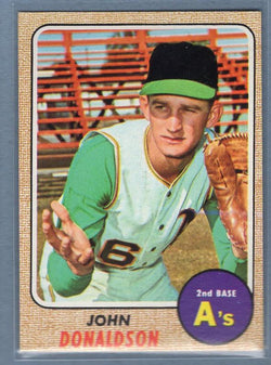 1968 Topps 244 John Donaldson VG-EX SET BREAK
