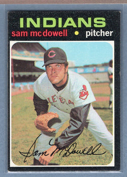 1971 Topps #150 Sam McDowell (a) EX  GO950