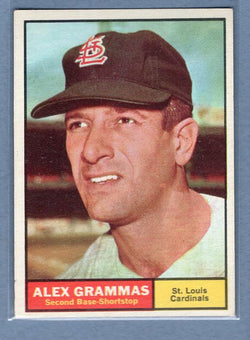 1961 Topps #64 Alex Grammas VG-EX     GO100