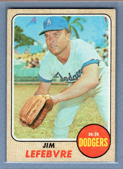 1968 Topps #457 Jim Lefebvre   EX  GO550