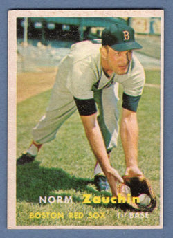 1957 Topps #372 Norm Zauchin VG-EX  GO215