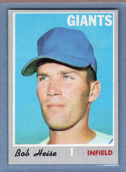 1970 Topps #478 Bob Heise  (b) EX  GO900