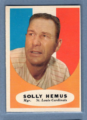 1961 Topps #139 Solly Hemus EX   GO269