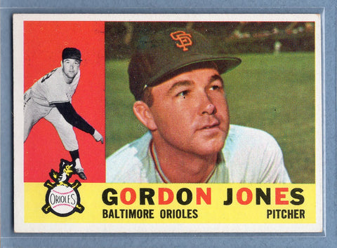 1960 Topps #98 Gordon Jones EX-MT  GO252