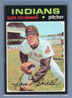 1971 Topps #150 Sam McDowell (c) EX  GO950