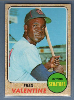 1968 Topps 248 Fred Valentine VG-EX SET BREAK