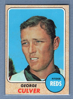 1968 Topps #319 George Culver EX-MT  GO588