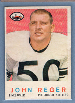 1959 Topps #124 John Reger (e) (st) VG-EX  GO801