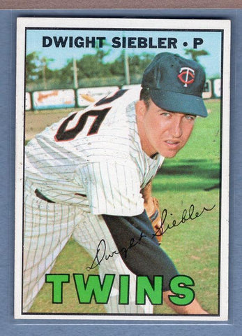 1967 Topps #164 Dwight Siebler EX  GO225