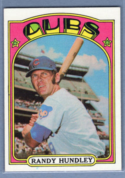 1972 Topps #258 Randy Hundley Ex-Nm