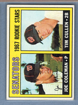 1967 Topps #167 Senators Rookies EX  GO225