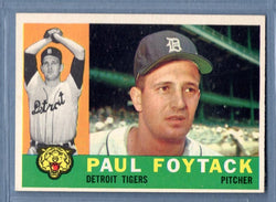 1960 Topps #364 Paul Foutack EX-MT  Set Break C