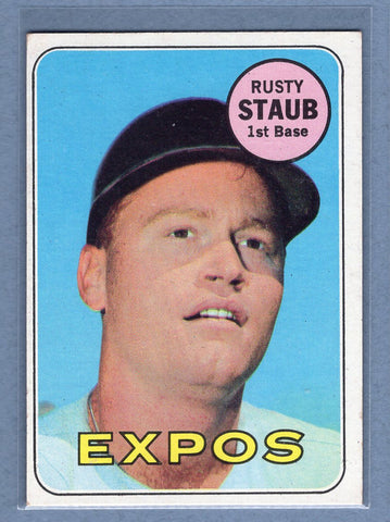 1969 Topps #230 Rusty Staub (a) EX-MT  GOWAYY