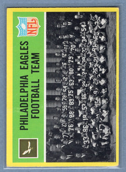 1967 Philadelphia #133 Philadelphia Eagles (1)  EXGO71