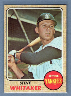 1968 Topps #383 Steve Whitaker(st) VG-EX  GO534