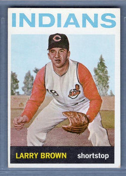 1964 Topps #301 Larry Brown EX  GO319
