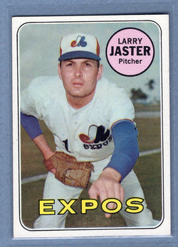 1969 Topps #496 Larry Jaster (a) EX-MT  GO700