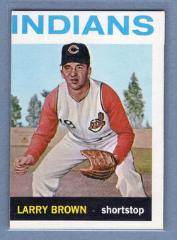 1964 Topps #301 Larry Brown VG   GO186