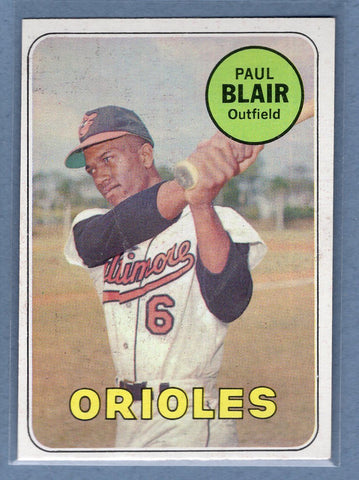 1969 Topps #506 Paul Blair  EX  GOYY3