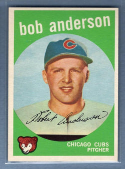 1959 Topps #447 Bob Anderson NM  GO200
