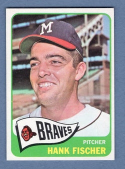 1965 Topps #585 Hank Fischer(1) NM  GO102NMHN