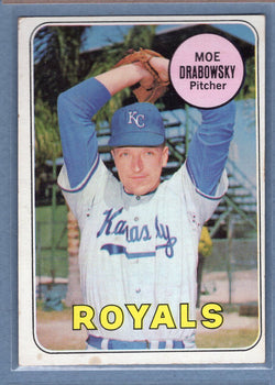 1969 Topps #508 Moe Drabowsky  VG-EX  GOYY3