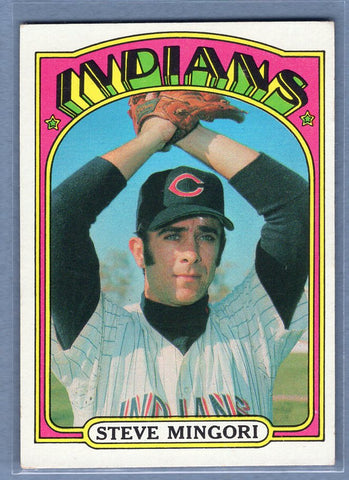 1972 Topps #261 Steve Mingori Ex-Nm