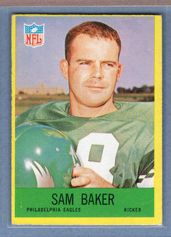 1967 Philadelphia #134 Sam Baker  VGGO71