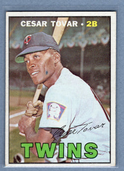 1967 Topps #317 Cesar Tovar EX  GO215