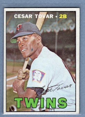 1967 Topps #317 Cesar Tovar EX  GO215