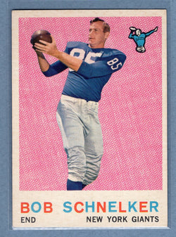 1959 Topps #128 Bob Schnelker (c) EX  GO801