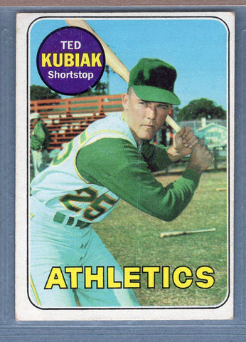 1969 Topps #281 Ted Kubiak EX  GO661