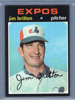 1971 Topps #699 Jim Britton  EX  SB1