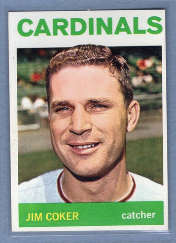 1964 Topps #211 Jim Coker EX-MT  GO129
