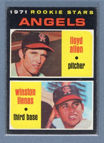 1971 Topps #152 Angels Rookies(a) EX  GO950