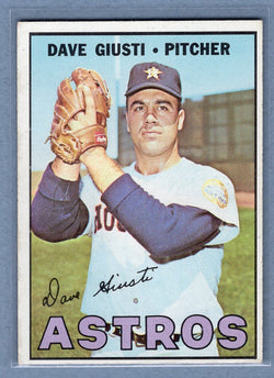 1967 Topps #318 Dave Giusti EX  GO215
