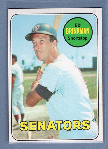 1969 Topps #153 Ed Brinkman (a) EX-MT  GOWABB
