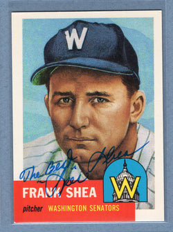 1991 Topps Archives #164 Spec Shea Autograph Auto signed