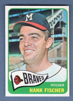 1965 Topps #585 Hank Fischer(3) NM  GO102NMHN
