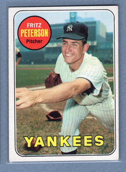 1969 Topps #46 Fritz Peterson EX-MT  GO645