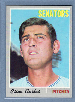 1970 Topps #487 Cisco Carlos   EX-MT  GO900
