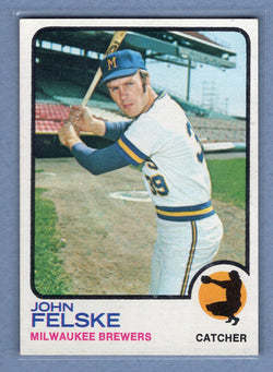 1973 Topps #332 John Felske  EX-MT  GO443