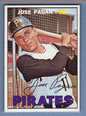 1967 Topps #322 Jose Pagan EX  GO215