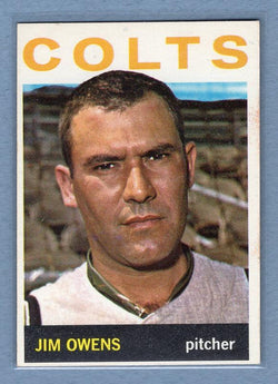 1964 Topps #241 Jim Owens EX-MT   GO220