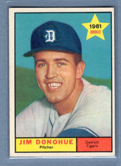 1961 Topps #151 Jim Donohue EX   GO269