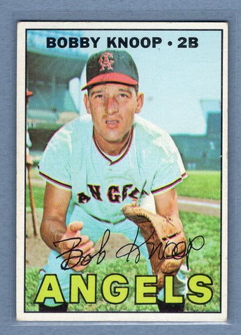 1967 Topps #175 Bobby Knoop EX  GO225