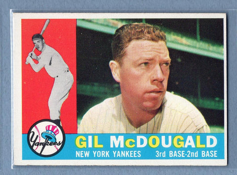 1960 Topps #247 Gil McDougald EX   GO65