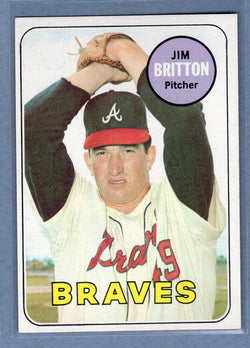 1969 Topps #154 Jim Britton (a) EX-MT  GOWABB