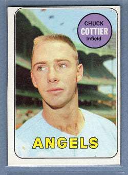 1969 Topps #252 Chuck Cottier (c) EX-MT  GOWAYY