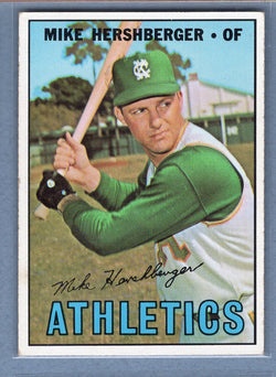 1967 Topps #323 Mike Hershberger EX  GO215